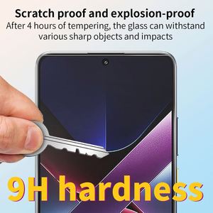 ฟิล์มกระจกนิรภัยคุณภาพสูงสำหรับ Poco X8 Pro ป้องกันรอยขีดข่วน 9H HD ใส ป้องกันแรงกระแทก 2.5D ป้องกันหน้าจอ - Product Image 4