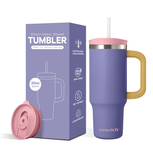Vaso Térmico H2.0 FlowState de Acero Inoxidable Aislado al Vacío con Tapa y Pajita para Agua, Té, Café, Batidos y Más - Product Image 2