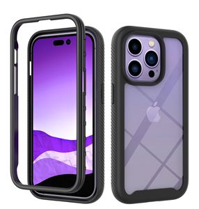 <span class=keywords><strong>เคส</strong></span>โทรศัพท์กันกระแทกแบบใสเนื้อนิ่มทำจากวัสดุอะคริลิคแข็งแบบฝาครอบกันกระแทกสำหรับ iPhone 15 14 13 11 8 X Pro Plus MAX ฝาหลัง - Product Image 1