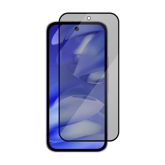 2.5D Privacy Tempered Glass Anti-Peeping Full Edge Protection Anti-Fingerprint Screen Protector for Google Pixel 9A