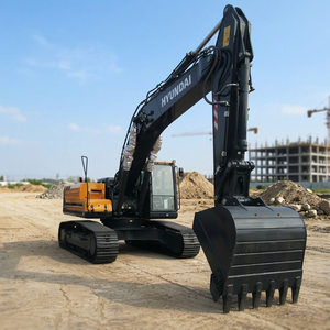 Prix usine, neuf, pelle sur chenilles 34 tonnes, noire, équipement de construction robuste, machine de terrassement sur chenilles - Product Image 1