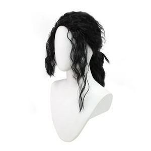 Perruque Anxin longue et roulée, style rétro médiéval, perruque d'imitation pour cosplay - Product Image 3