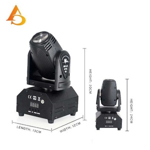 Equipo de Escenario, Mini Cabeza Móvil de Luz RGBW 4 en 1 para KTV y Discotecas - Product Image 5