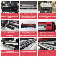Machine d'impression de bannière grand Format de 1.6m, imprimante d'autocollants en vinyle DX5, traceur DX7, imprimante à solvant écologique XP600