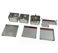 Boîte de blindage Emi en fer blanc d'estampage de haute précision, boîte de bouclier Rf, étui de blindage en métal pour carte PCB