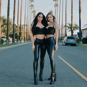 Leggings in pelle Slim alla moda <span class=keywords><strong>pantaloni</strong></span> a matita <span class=keywords><strong>rossi</strong></span> a vita alta Push up fianchi da <span class=keywords><strong>donna</strong></span> <span class=keywords><strong>pantaloni</strong></span> Skinny spessi - Product Image 6