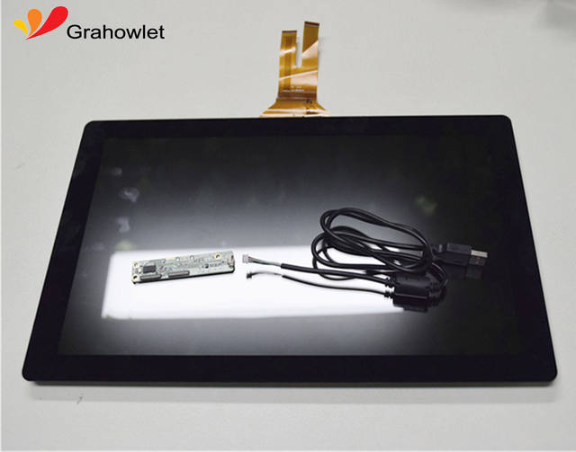 Custom Size 15 Inch Industrial PCAP Multi-touch LCD 15.4 Kit 15.6 HMI Solutions Open Frame Design 1920x1080 HD ROHS Glass