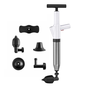 Apriscatole pompa ad alta pressione detergente draga wc tuffatori pistola ad aria Blaster tubo lavello scopri tubo di rimozione bagno dragaggio zoccolo - Product Image 1