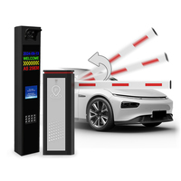 Barrière de sécurité en acier, portail automatique à flèche, moteur sans balais DC24V, contrôle d'accès RFID, parking, circulation routière, IP54