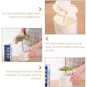 Distributeur de crème fouettée en gros <span class=keywords><strong>Fouet</strong></span> à crème en plastique <span class=keywords><strong>manuel</strong></span> <span class=keywords><strong>professionnel</strong></span> - Product Image 2