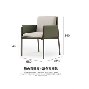 Simple Home Single-Person Leisure Armchair - Casual Backrest Chair for <b>Small</b> Space Relaxation - Product Image 4