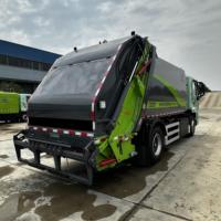 Nouveau camion compacteur de déchets électrique Dongfeng 4x2 avec station de transfert des déchets à moteur EV