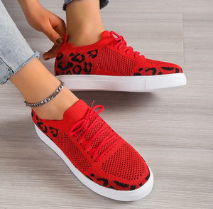 Wholesale Big Sizes Women Fashion <strong>Shoes</strong> Wholesale Casual <strong>Flat</strong> New Model <strong>Leopard</strong> <strong>Print</strong> <strong>Shoes</strong> Women - Product Image 5
