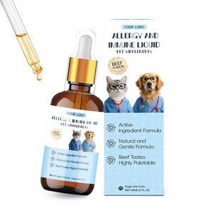 天然ケルセチン抽出物は、免疫力を高め、猫と犬の細胞の健康を促進するためにアレルギーサプリメントをドロップします - Product Image 1