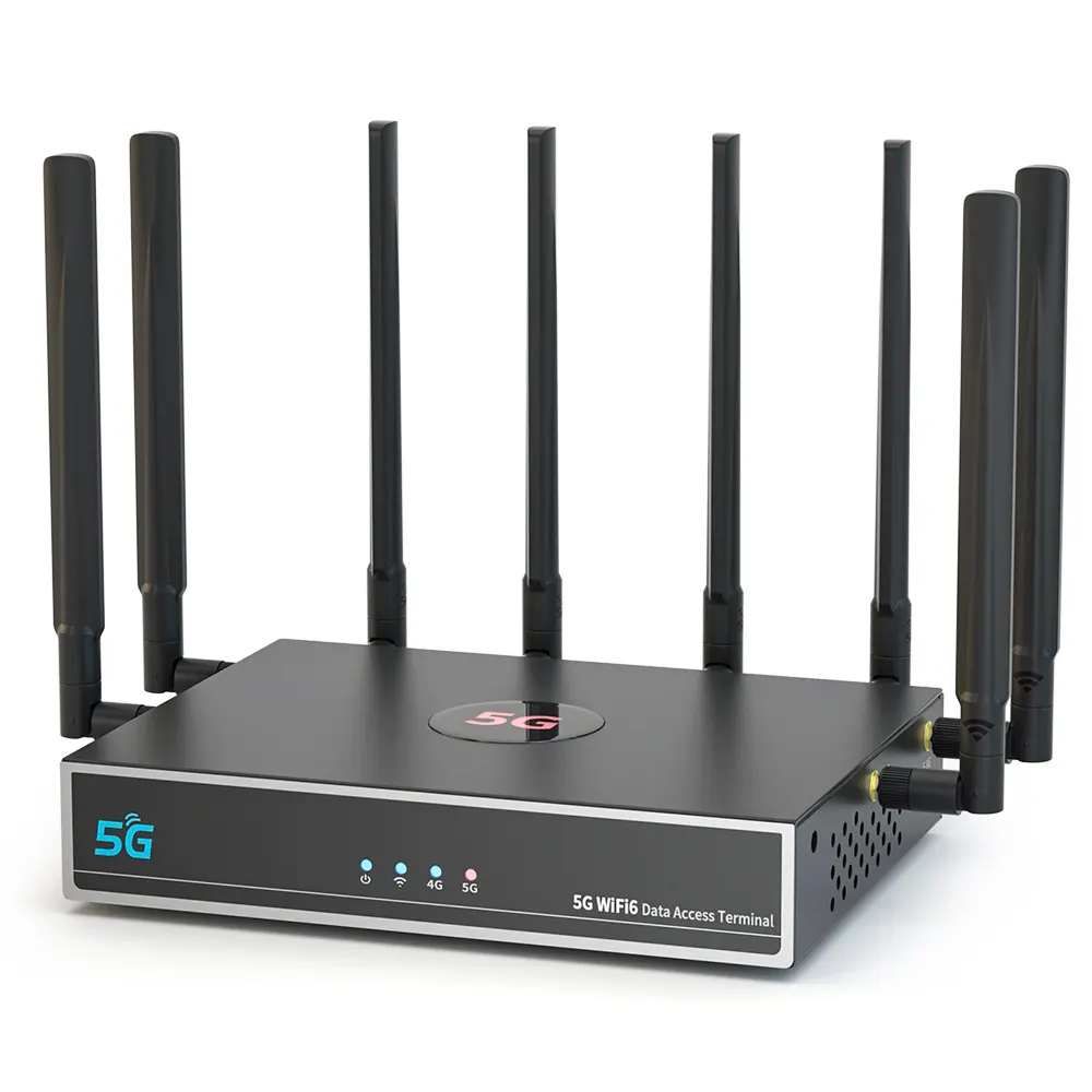 8 ăng ten thu được cao 5G Bộ định tuyến doanh nghiệp Wifi 6 lưới Modem gia đình CPE băng tần kép Gigabit Office CPE cho phép 100 + người dùng thiết bị thông minh