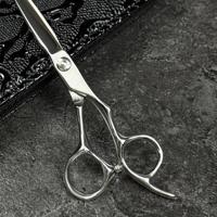 Ciseaux à cheveux professionnels 6 CR, ciseaux de barbier avec lame japonaise pour salon de coiffure, kit de ciseaux à cheveux, ciseaux pour la maison