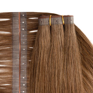 Qingdao <span class=keywords><strong>Haohao</strong></span> 15A Grade Papillon Trame Double Européen Vierge Cheveux Humains Extension Trame Trame Double Trame - Product Image 2