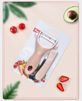 Thuis Keuken Gadgets Innovatieve Multifunctionele Fruit Groente Gereedschap 2 Stuks Roestvrijstalen Schilmessenschiller Set