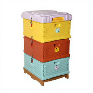 Nouvelle plaque <span class=keywords><strong>d</strong></span>'apiculture BAIFENG BEE en HDPE à 3 couches avec piège à <span class=keywords><strong>pollen</strong></span> intégré, résistante aux UV, légère, équipement <span class=keywords><strong>d</strong></span>'apiculture à haute valeur R - Product Image 2
