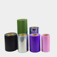 Rouleau de film PVC rigide de couleur assortie fourni par l'usine pour l'emballage sous blister
