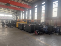 Générateur au gaz de 300 kW, type ouvert, haute efficacité, alimentation en gaz naturel, groupe électrogène de secours commercial