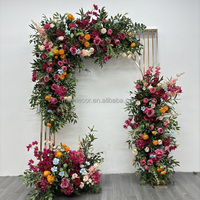 Décoration florale artificielle en soie pour arche de mariage, arrangement de fleurs pour événements et baby shower