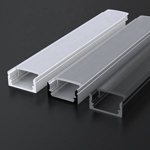 Led Strip Light Diffuser Cover Curve Extrusie Polycarbonaat Troffer Hoge Transparante Lineaire Lamp - Product Image 2