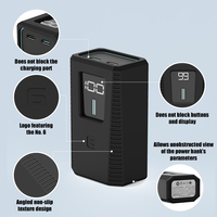 Étui de protection en silicone SIKAI pour batterie externe CUKTECH6 55W 6000mAh, résistant aux chocs, anti-rayures, antidérapant, pour extérieur