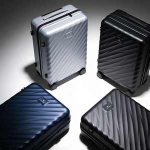 Ensemble de valises rigides personnalisées unisexes en PC, 20 et 24 pouces, avec fermeture éclair à combinaison et roulettes silencieuses, bagages de voyage d'affaires - Product Image 6