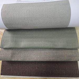 Linen màu tối 10% linen vải nâu cho phòng khách rèm cửa trong nhà đệm - Product Image 5
