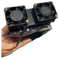Ventilateur externe universel forcé/turbo pour carte graphique MI25/MI50/MI100, refroidisseur actif 3,5 cm