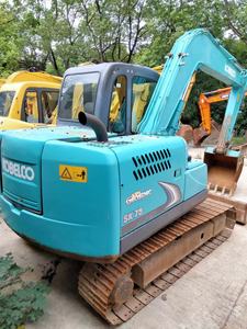 รถขุดโคเบลโก้ SK75-8 ขนาด 7 ตัน เครื่องยนต์อีซูซุ มือสองจากญี่ปุ่น รุ่นปี 2022 ของแท้ SK75 SK55 ขายเครื่องจักร - Product Image 6