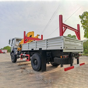 Grue à flèche articulée hydraulique montée sur camion Beiben 4x2, grue pliante légère pour travaux de construction, capacité de charge élevée de 5T 6,3 tonnes - Product Image 5