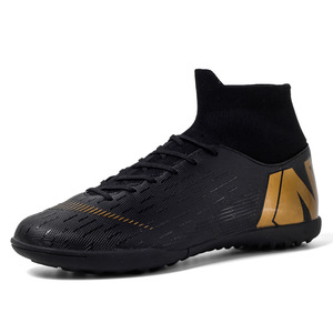 Chaussures de football montantes respirantes à crampons longs pour hommes, idéales pour les compétitions transfrontalières d'adultes. - Product Image 5