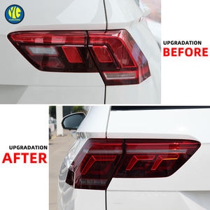 Feux arrière LED YU GUANG pour Volkswagen VW <span class=keywords><strong>Tiguan</strong></span> 2017-2023, Plug and Play, feux de brouillard rouges et feux de freinage, feux arrière - Product Image 3