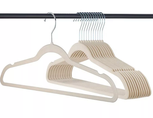 <span class=keywords><strong>Cintre</strong></span> en velours Junnuo pour vêtements d'adultes, <span class=keywords><strong>support</strong></span> antidérapant pour armoire intérieure, <span class=keywords><strong>cintre</strong></span> en plastique PP épaissi - Product Image 5