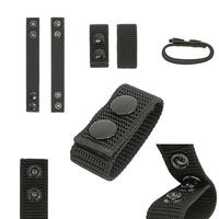 Sangle de poignet en nylon et polyester, porte-menottes tactique, sangle multifonctionnelle, menottes à tirage rapide, portable