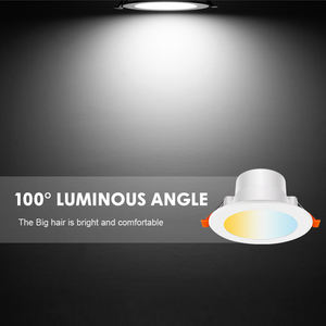 Regulable CCT Cambio Zigbee Tuya Smart Control DOB Down Light SMD2835 RGB Empotrable Led Downlight - Product Image 5