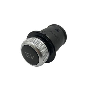 Cigarette Lighter Cover <b>12V</b> Metal Round Luxury Style For Audi Power <b>Socket</b> 8WD919311 Storage Accessory - Product Image 2
