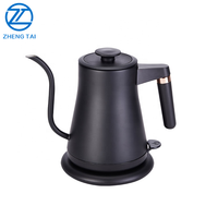 Bouilloire électrique à col de cygne 1000W, théière pour café infusé à la main, 1,0L, bouilloire à bec fin, contrôle de la température, 220V