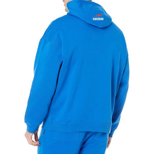 Sweat-shirt à capuche personnalisé 100% coton pour <span class=keywords><strong>homme</strong></span>, Essentials, coupe ample, avec logo imprimé à l'écran - Product Image 2