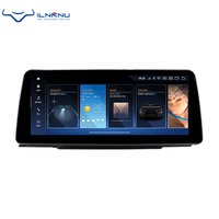 Autoradio Android 12 4+64g 8 cœurs avec navigation GPS et vue panoramique à 360°, CarPlay, tableau de bord pour BMW X5 E70/X6 E71