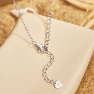 Dylam Elegant Luxury Women Fine Jewelry Sterling Silver Gemstone 5a Cubic Zirconia Blue White Synthetic <b>Opal</b> Pendant <b>Necklace</b> - Product Image 6