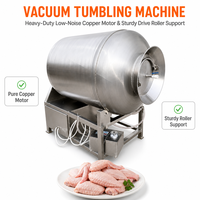Machine à mariner industrielle par immersion sous vide pour poulet, bœuf, porc, poisson dans une ligne de transformation de viande