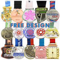 Médaille Métallique Irrégulière Personnalisée OEM ODM Fabricant Sur Commande Direct Usine Récompense Événementielle Achievement Corporatif