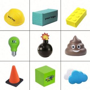 Balle anti-stress en carton PU avec mèche, jouet anti-stress promotionnel - Product Image 2