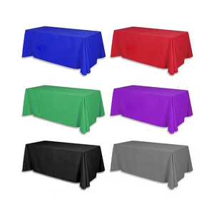 Nappes d'affichage en tissu polyester couvertures de table publicitaires conçues sur mesure - Product Image 5