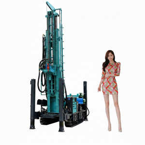 Plataforma de perforación de pozos de agua de oruga pequeña KW180 Máquina para la venta Plataforma de perforación de pozos de agua pequeña - Product Image 1