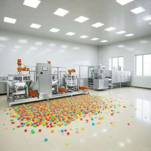 Ligne de fabrication de bonbons gommeux pour des bonbons à la vitamine D3 de haute qualité pour la santé osseuse et immunitaire - Product Image 1