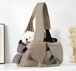 Supporta il modello personalizzato low MOQ forniture per prodotti per animali domestici borsa robusta trasportino per cani per cuccioli e gattini